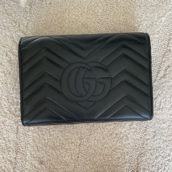 GG MARMONT MINI BAG - Wallet on Chain - Picture 4 of 5